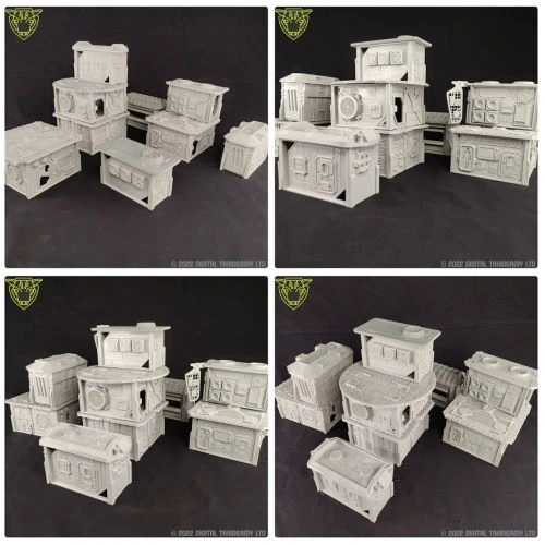 build underhive cities for necromunda easilly