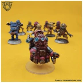 Heavy Space suit minions for space skirmish games