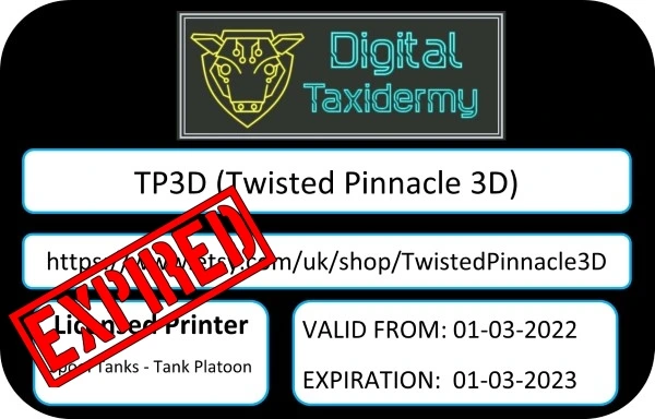 TP3D - Spool Tank print license 
