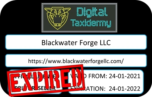 black water forge - Spool Tower Print License Expired