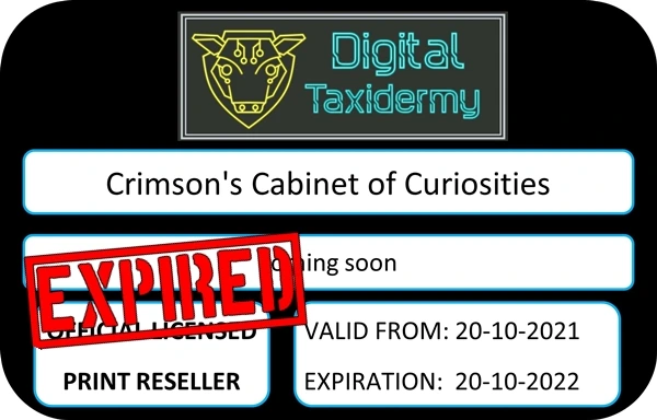 crimsonscabinet - fast terrain expired print license 