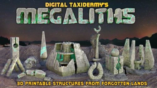 Ancient Megaliths - 3D print Ruins from lost civilizations