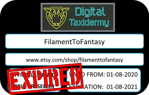 filament of fantasy - Spool Tower Print License Expired