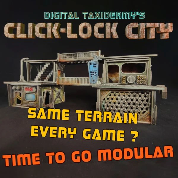 The best STL modular gaming terrain for sci-fi wargaming 