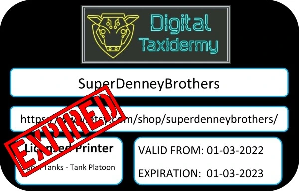 super denny brothers - Spool Tank print license 