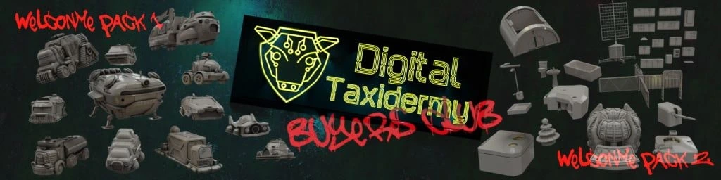 Digital Taxidermy Buyers Club STL bundle subscription service